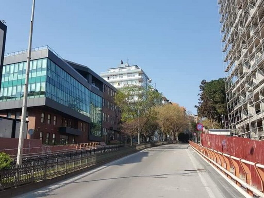 Samsun'da sokağa çıkma yasağı sonrası her yer ıssız kaldı
