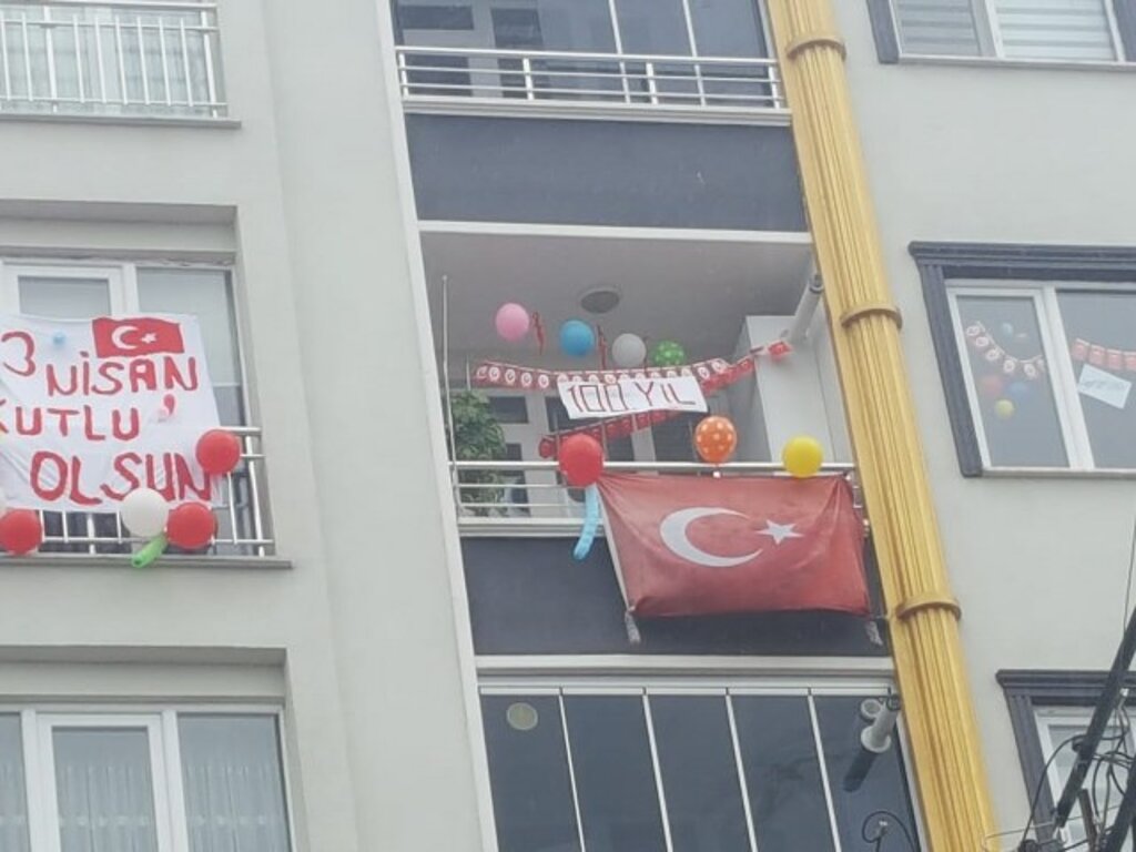 Samsun'da 23 Nisan'ın 100. yıl coşkusu böyle yaşandı