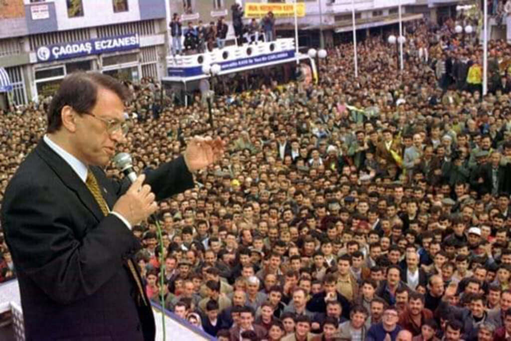 Efsane siyasetçilerin Samsun mitinglerinden çok özel fotoğraflar