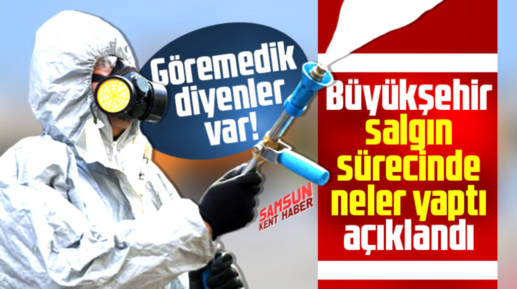 Samsun Büyükşehir Belediyesi Korona Virüs sürecinde neler yaptı