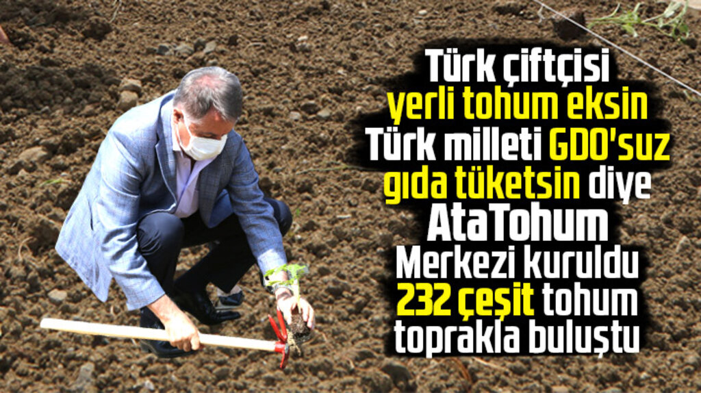 Atakum Belediyesi AtaTohum Merkezini 232 çeşit tohumlu kurdu