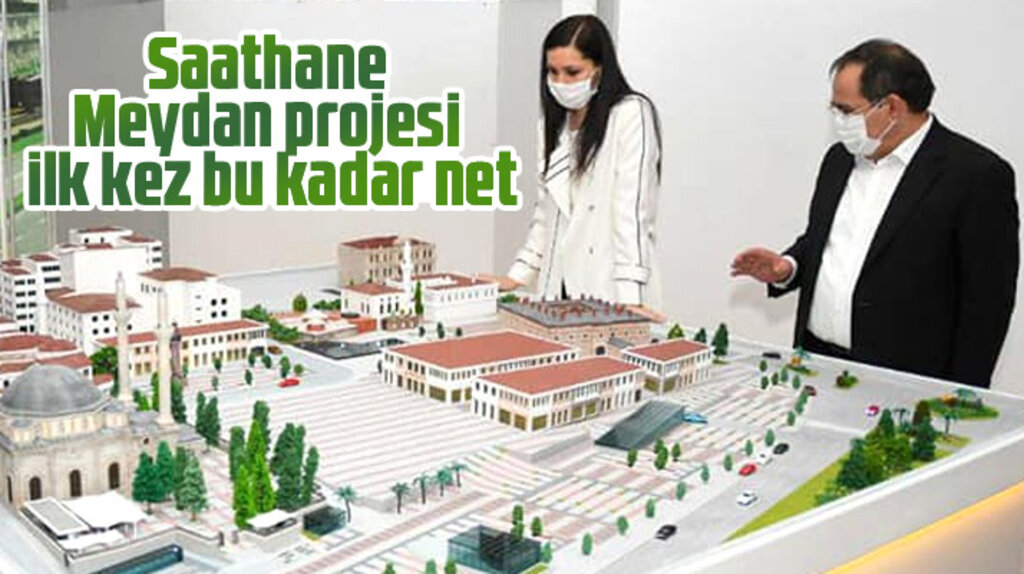 Mustafa Demir, Çiğdem Karaaslan'a Saathane Meydan projesinin detaylarını anlattı