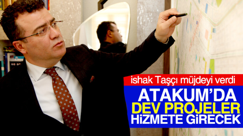 İshak Taşçı açıkladı: Atakum'da dev projeler hayata geçiyor