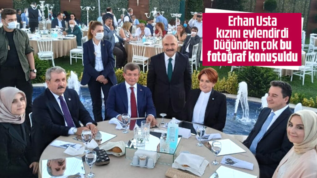  Erhan Usta kızını evlendirdi düğünden çok bu fotoğraf konuşuldu