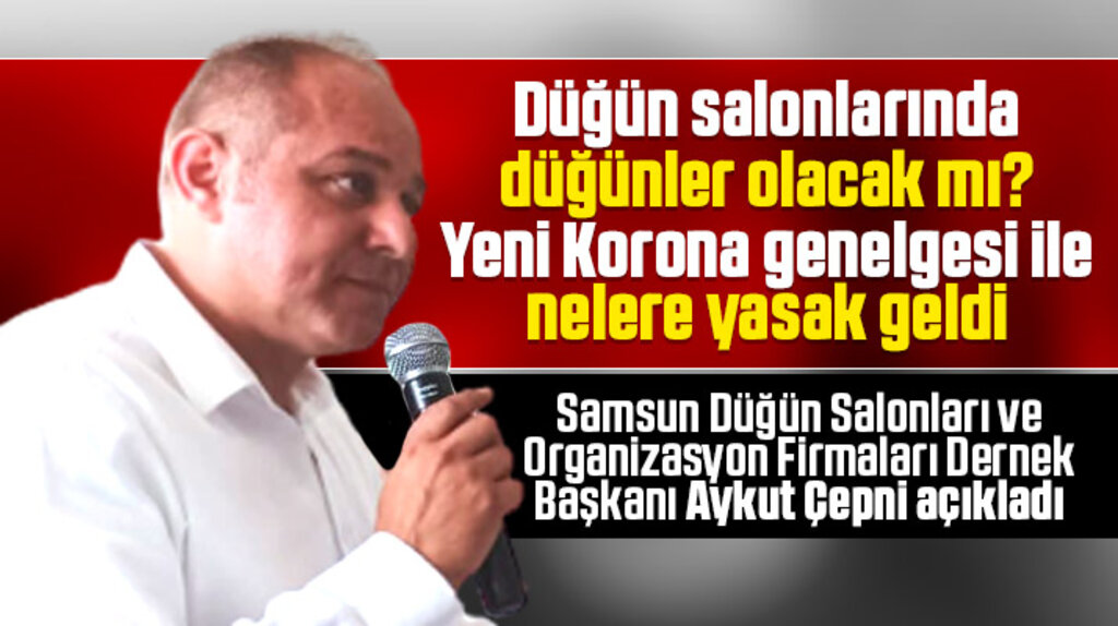 Düğün salonlarında düğünler olacak mı? Açıklama yapıldı