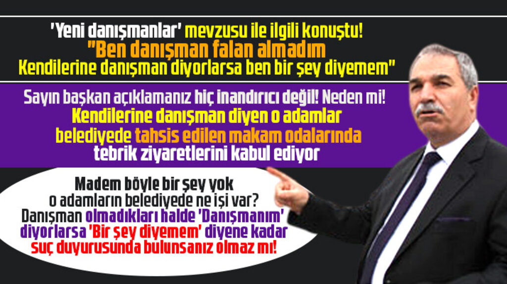 İlkadım Belediye Başkanı Necattin Demirtaş'tan yeni danışmanlar açıklaması