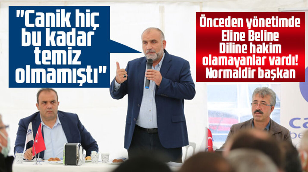 Samsun- Canik Belediye Başkanı Sandıkçı: Canik hiç bu kadar temiz olmamıştı