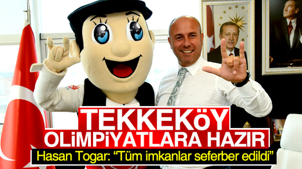 Samsun'un Tekkeköy ilçesinde İşitme Engelliler Olimpiyatı heyecanı yaşanıyor