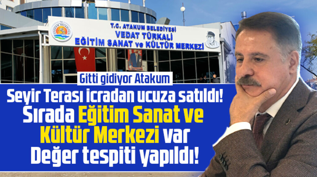 Atakum Belediyesinin Seyir Terasından sonra Kültür Merkezinin de icra satışı gündemde