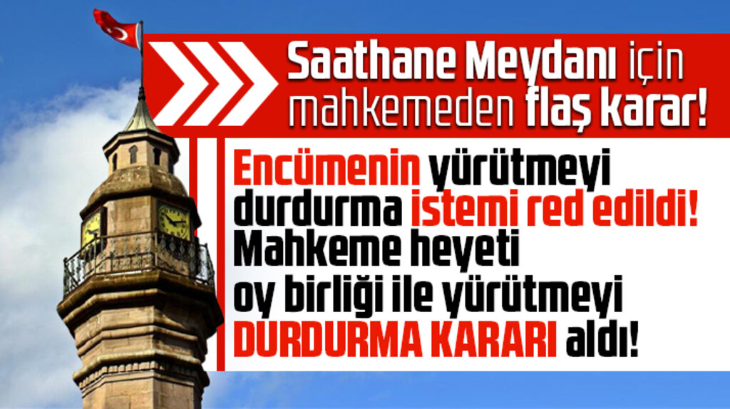 Samsun'da Saathane Meydanı için mahkemeden flaş karar! Yürütme durduruldu