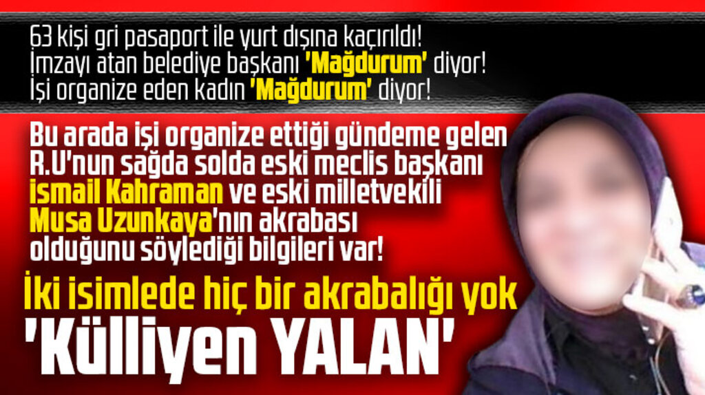 Samsun'da göçmen kaçakçılığı skandalı! Başkanda, işi organize edende mağdurum diyor 