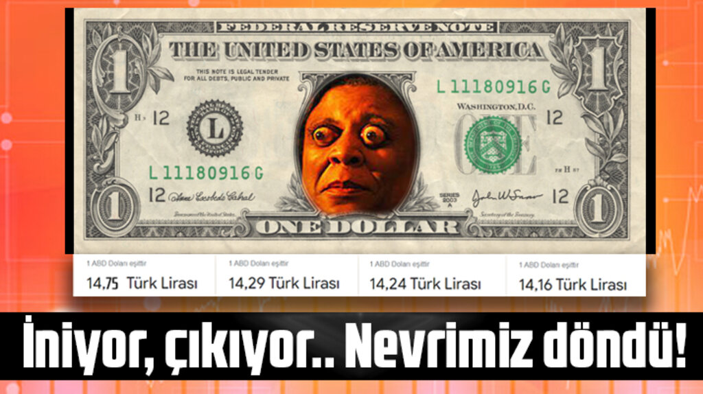 Dolar kuru 13 Aralık Pazartesi günü yerinde durmadı! 14.75'e kadar çıktı