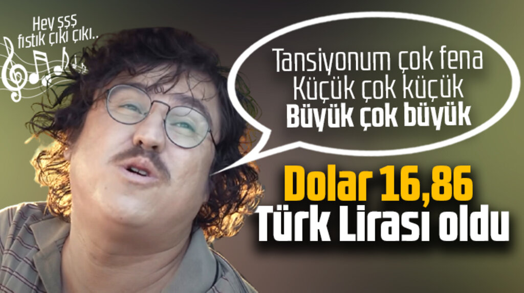 Dolar 17 liraya doğru gidiyor! Dolar kuru 16,86 oldu