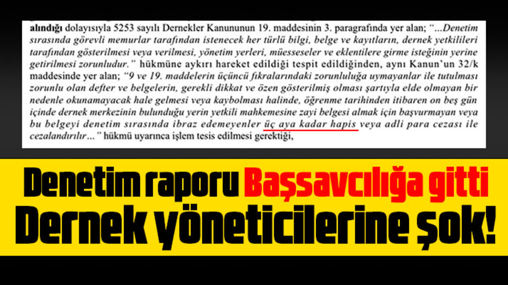 SADEF yöneticilerine üç ay hapis ve dernek feshine yönelik rapor başsavcılığa sevk edildi