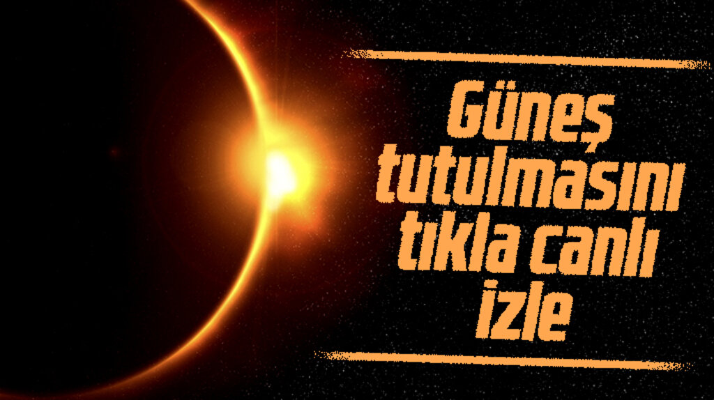 Samsun'da güneş tutulması-Canlı Yayın İzle