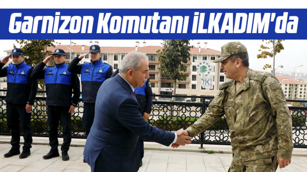 Samsun Garnizon Komutanı Uğurlu, İlkadım Belediye Başkanı Demirtaş'ı ziyaret etti