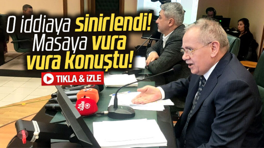 Samsun Büyükşehir Başkanı Demir o iddiaya sinirlendi! Masaya vurarak açıklama yaptı