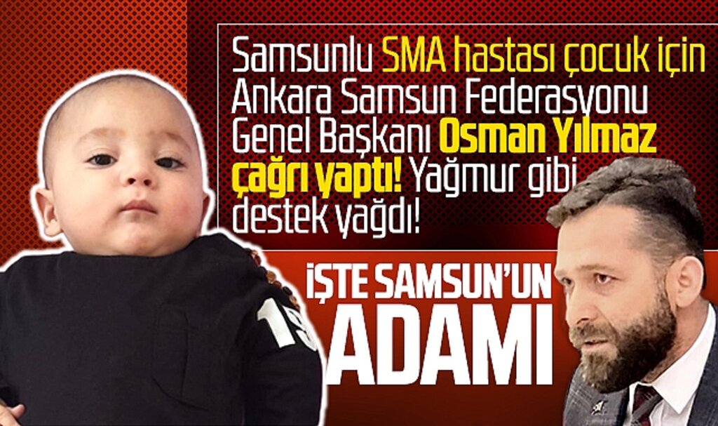 ASFED Genel Başkanı Yılmaz çağrı yaptı! SMA hastası çocuğa destek yağdı