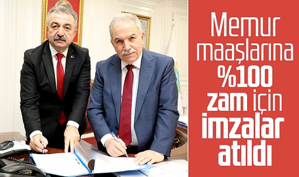 Samsun'da İlkadım Belediyesi memurların sosyal denge sözleşmesini imzaladı