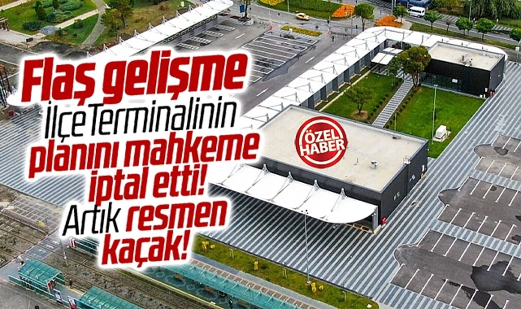 Samsun'da İlçe Terminali Transfer Merkezi'nin imar planını mahkeme iptal etti