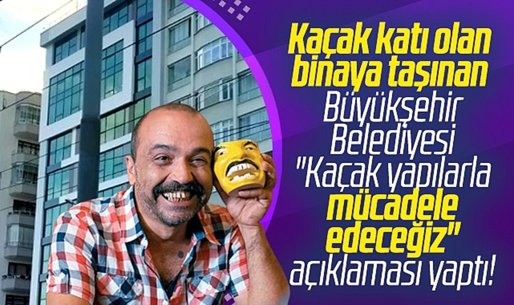 Samsun'da kaçak katı olan binaya taşınan Büyükşehir'den kaçak yapı ile mücadele açıklaması