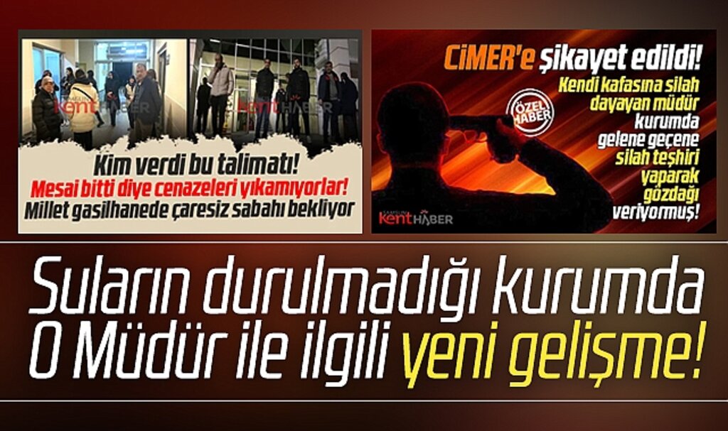 Samsun'da suların durulmadığı kurumda o müdür ile ilgili yeni gelişme!