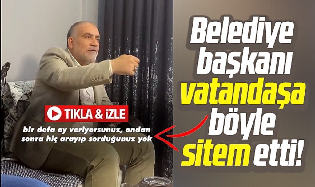 Samsun'da Canik Belediye Başkanı, oy verip arayıp sorduğunuz yok diyerek sitem etti