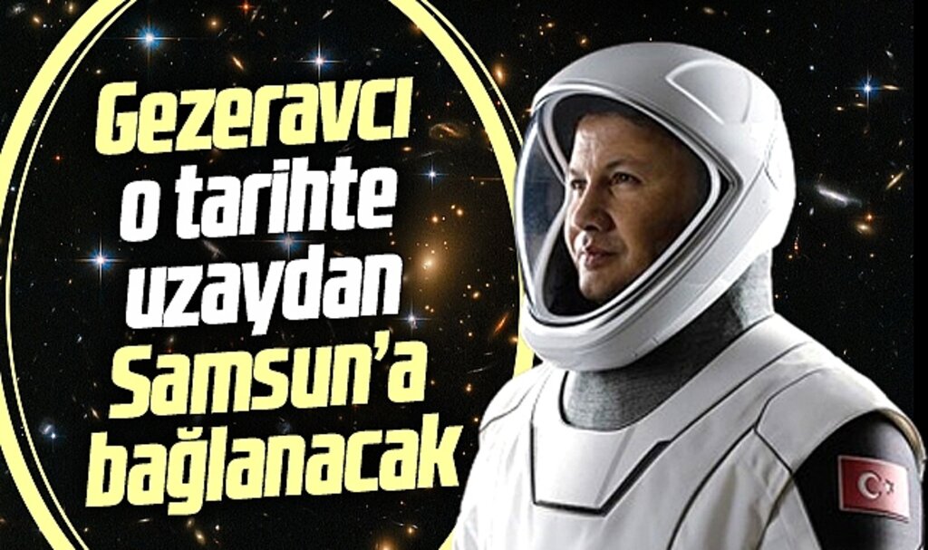 Alper Gezeravcı o tarihte Samsun'a online bağlanacak