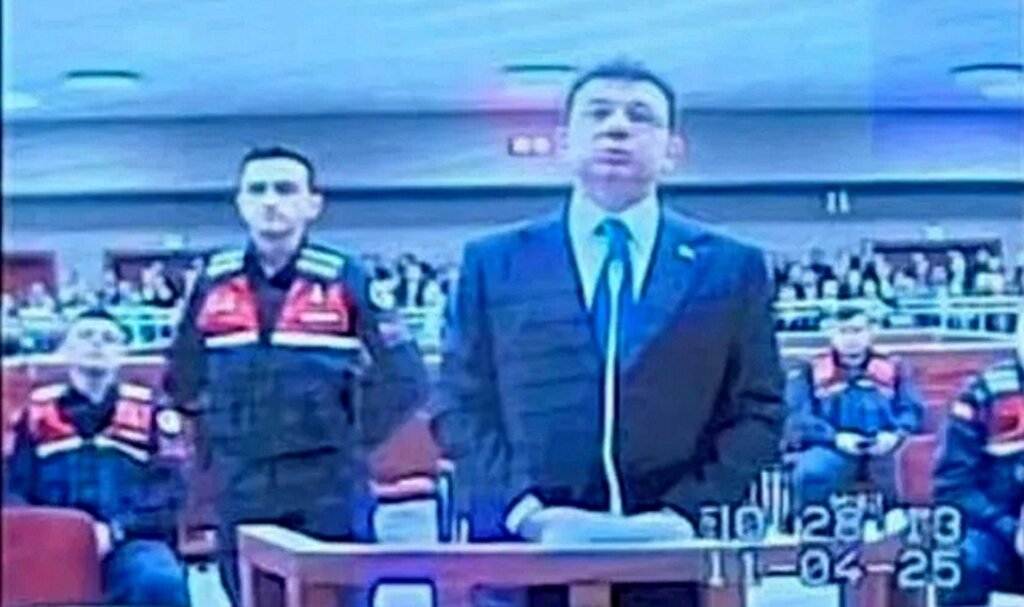 İmamoğlu savcı Gürlek'i tehditten mahkemeye çıktı! İşte ilk görüntü