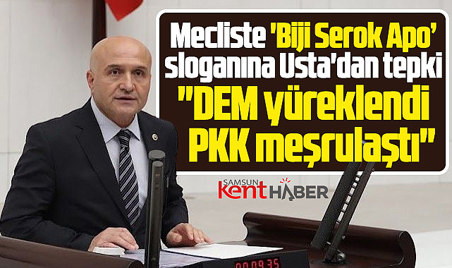 Erhan Usta'dan Biji Serok Apo sloganı tepkisi! DEM yüreklendi PKK meşrulaştı