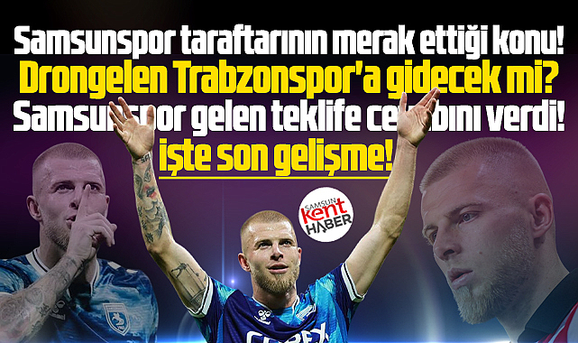 Drongelen Trabzonspor'a gidecek mi? İşte son gelişme!