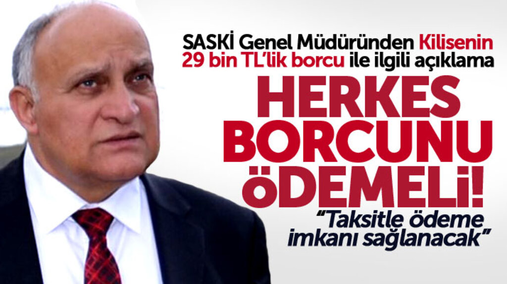 Samsun SASKİ borc nedeniyle suyu kesilen Kilise ile ilgili açıklama yaptı