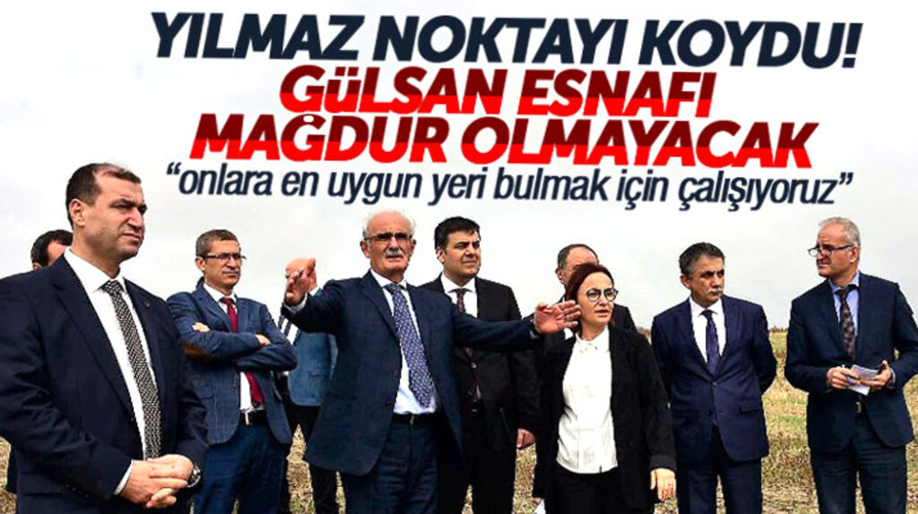 Yusuf Ziya Yılmaz'dan Gülsan Sanayi Sitesi açıklaması: Esnafı mağdur etmeyeceğiz