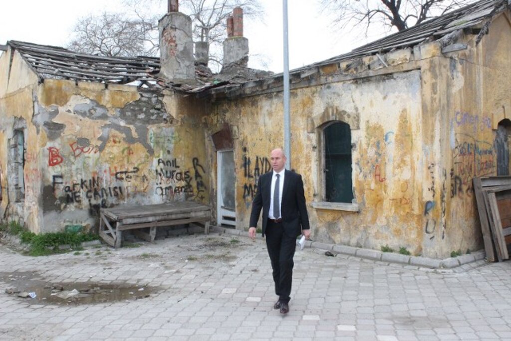 Samsun Tekkeköy'de tarihi gar binaları restore ediliyor