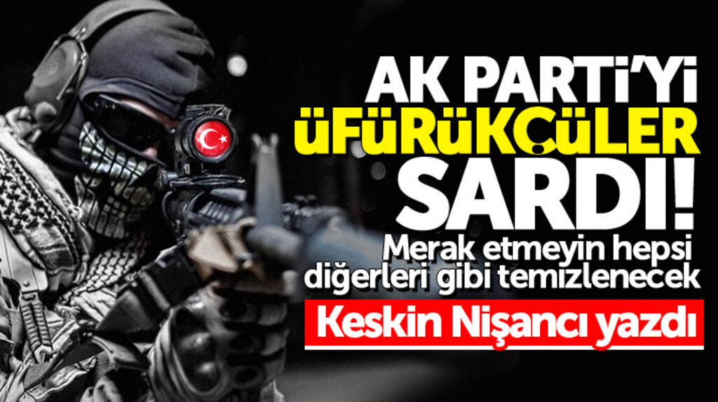 Keskin Nişancı, Samsun AK Parti'de ki üfürükçüleri yazdı