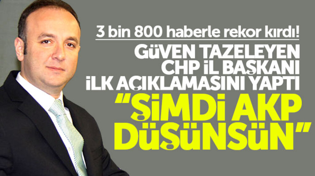 CHP Samsun İl Başkanı seçilen Akcagöz'den ilk mesaj "Şimdi AKP düşünsün"