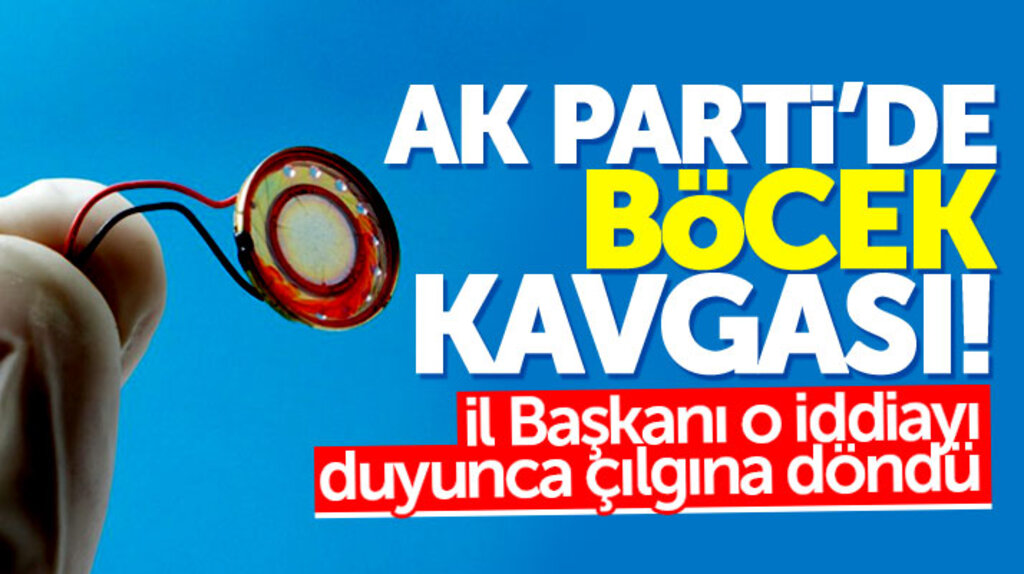 AK Parti Samsun İl Başkanı Göksel ile Mustafa Ataş arasında böcek kavgası iddiası