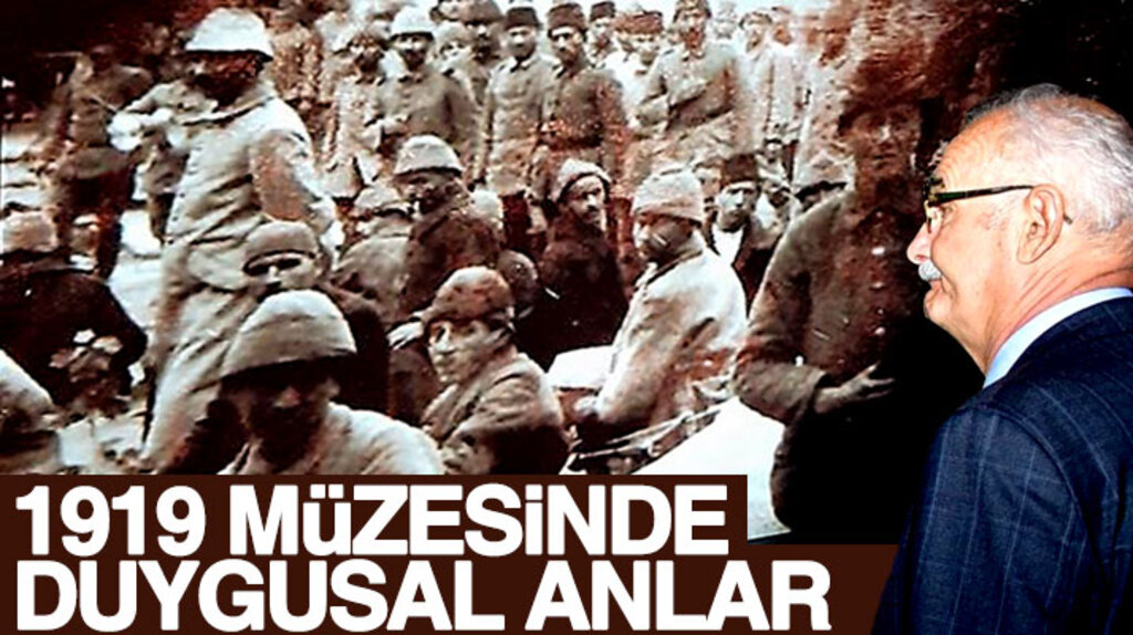 Yusuf Ziya Yılmaz'ın Panorama 1919 Müzesinde duygusal anları