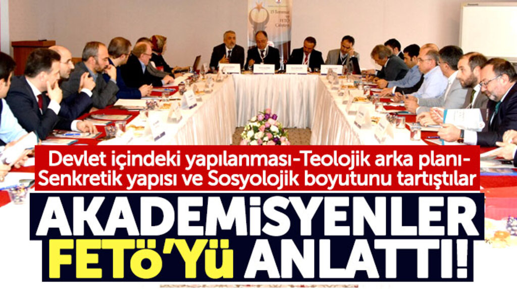 Samsun OMÜ'de akademisyenler 15 Temmuz Çalıştayında FETÖ'yü anlattı