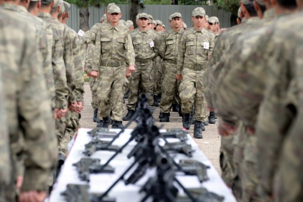Samsun'da bin 148 er ve erbaş için yemin töreni düzenlendi