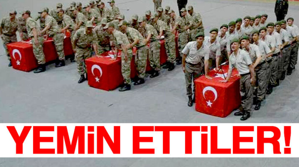 Samsun'da kısa dönem 62 er için yemin töreni düzenlendi