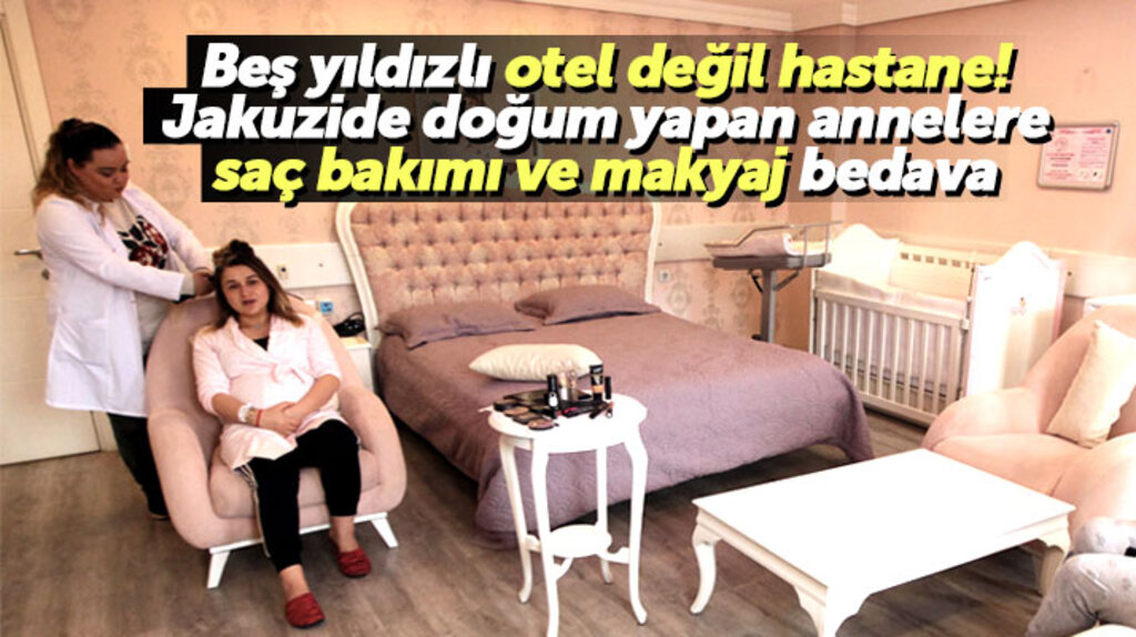 Samsun'da suda doğum yapan annelere o hastanede ücretsiz kuaför hizmeti veriliyor