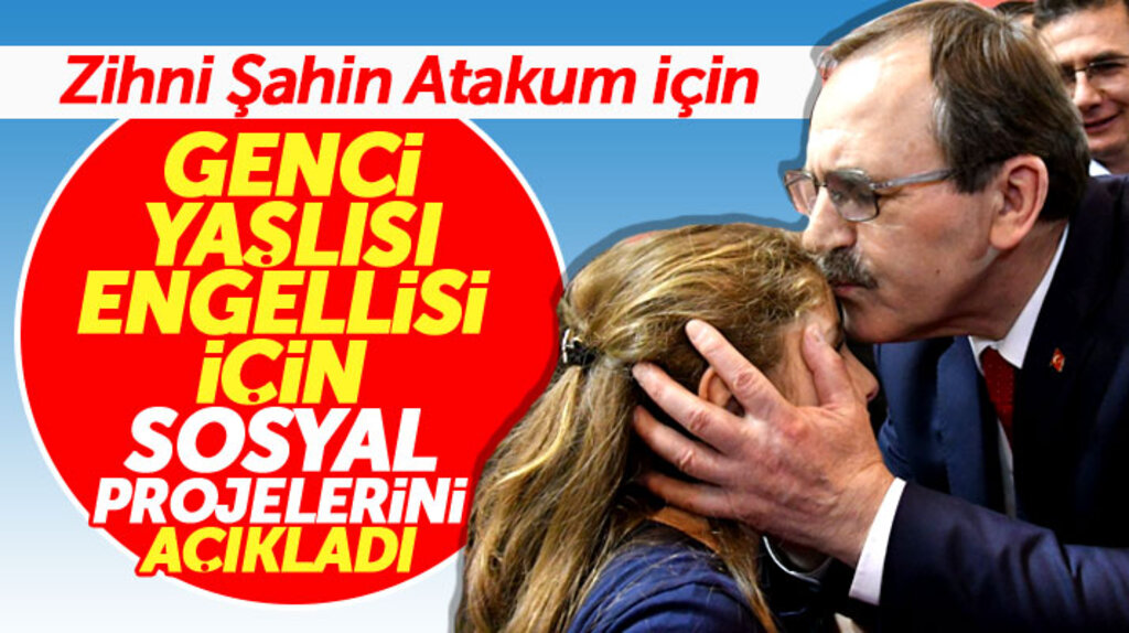 Cumhur İttifakı Atakum adayı Zihni Şahin Atakum için sosyal projelerini açıkladı