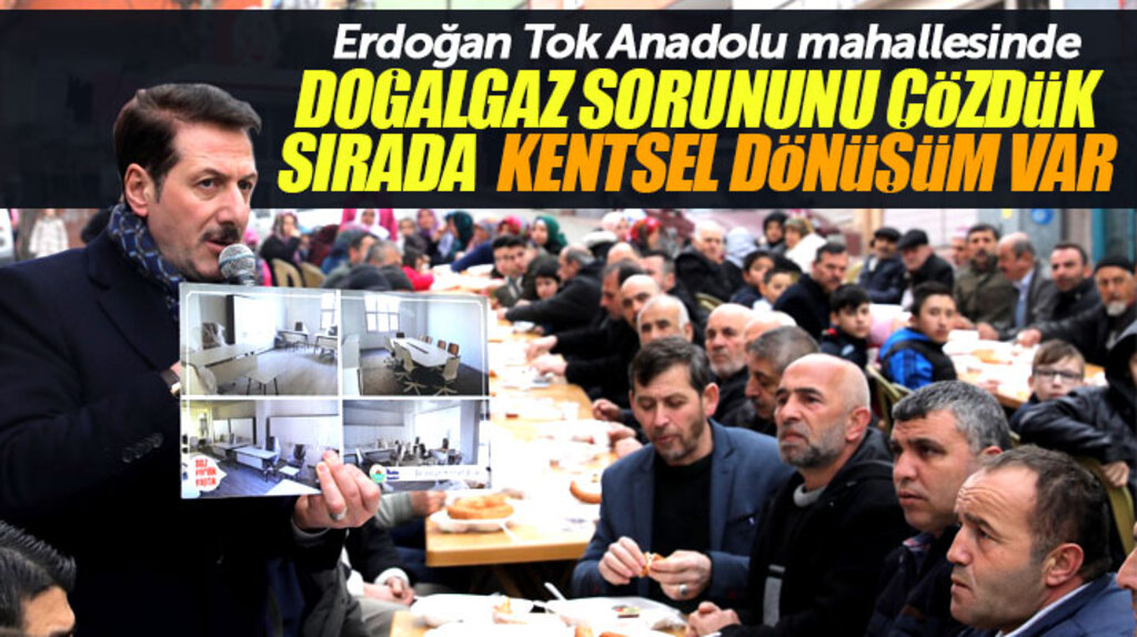 İlkadım Belediyesi Başkanı Tok: Doğalgaz sorununu çözdük sırada kentsel dönüşüm var