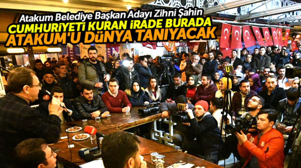 Samsun'da Cumhur İttifakı Atakum adayı Zihni Şahin: Biz Cumhuriyeti kuran iradenin şehriyiz