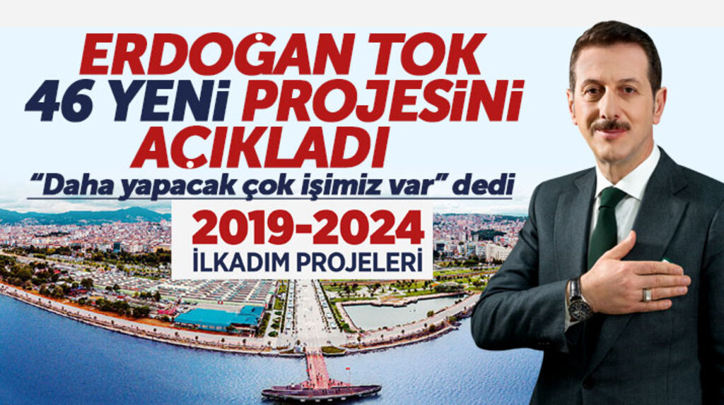 Samsun'da İlkadım Belediye Başkanı Erdoğan Tok 46 yeni projesini açıkladı, işte o projeler