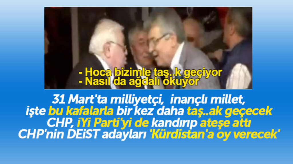 Keskin Nişancı CHP'lilerin Balıkesir olayını yazdı! 31 Mart'ta millet sizinle taş..ak geçecek