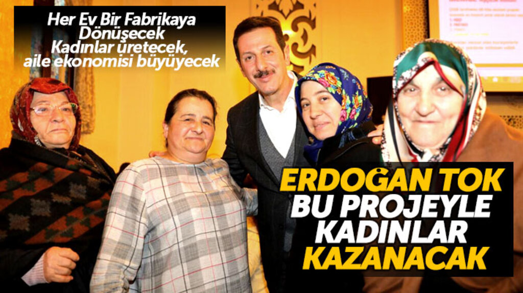 İlkadım Belediye Başkanı Erdoğan Tok: Her ev bir fabrika olacak kadınlar evde para kazanacak