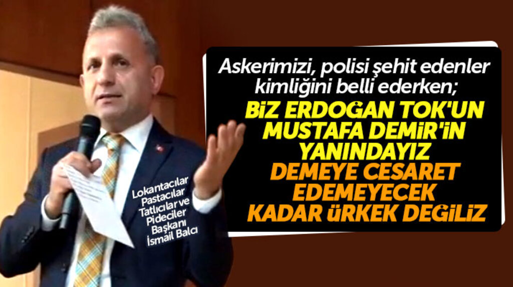 Samsun'da esnaf odası başkanı İsmail Balcı'dan Cumhur İttifakına destek açıklaması