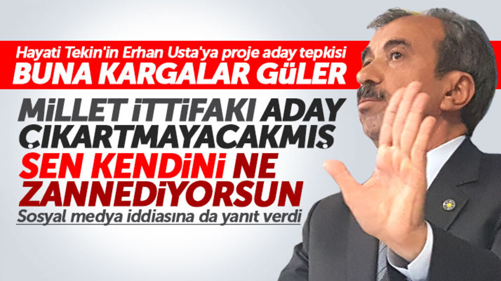 Hayati Tekin, sosyal medya çalışmalarını eleştiren Erhan Usta'nın iddialarına cevap verdi